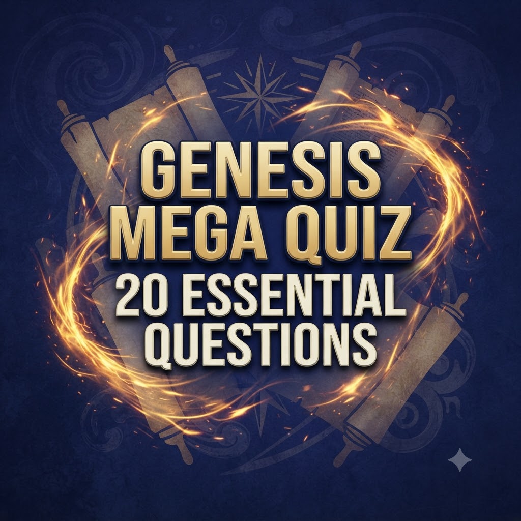 Genesis Mega Quiz — The Architecture of the Covenant: 20 Essential Questions Commemorating the 50-Chapter Pilgrimage