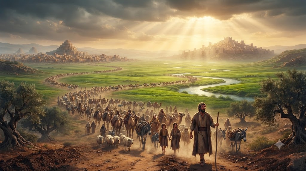 Genesis Chapter 13 — Abram and Lot: If You Go Left, I Will Go Right—Expanding Sight to Embrace the Promise