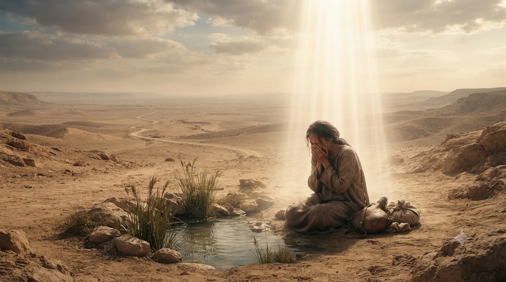 Genesis Chapter 16 — Hagar and Ishmael: Ishmael Birthed from Human Impatience, The God Who Sees Me Encountered in the Wilderness