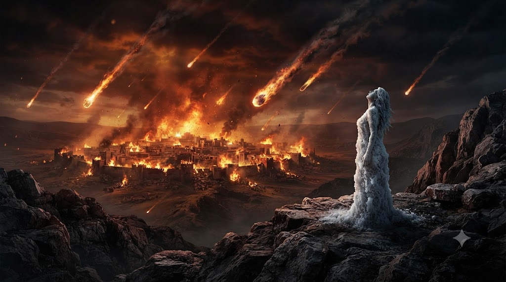 Genesis Chapter 19 — The Destruction of Sodom: Do Not Look Back, Sovereign Mercy Orchestrated Amidst the Deluge of Fire