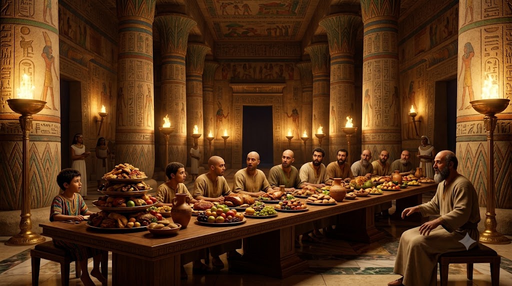 Genesis Chapter 43 — The Second Journey: Judah’s Substitutionary Pledge and the Overflowing Feast of Benjamin’s Presence