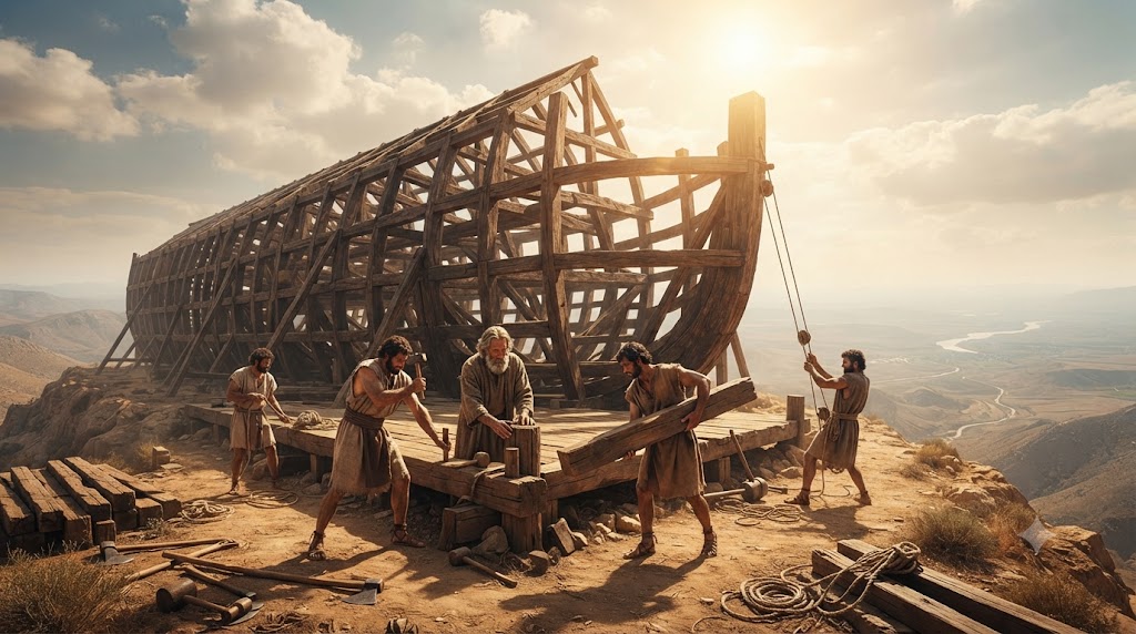 Widespread Wickedness, A Grieving God, and the Blueprint of the Ark — Genesis Chapter 6: Noah's Ark